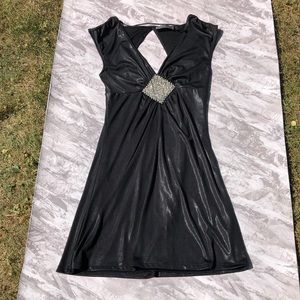 Guess Black ✨ Crystal Cocktail Dress NWOT